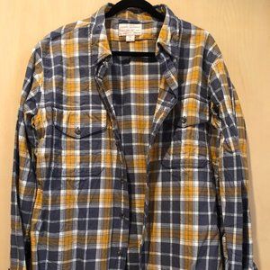 Men's Filson Plaid Long-Sleeved Button Up